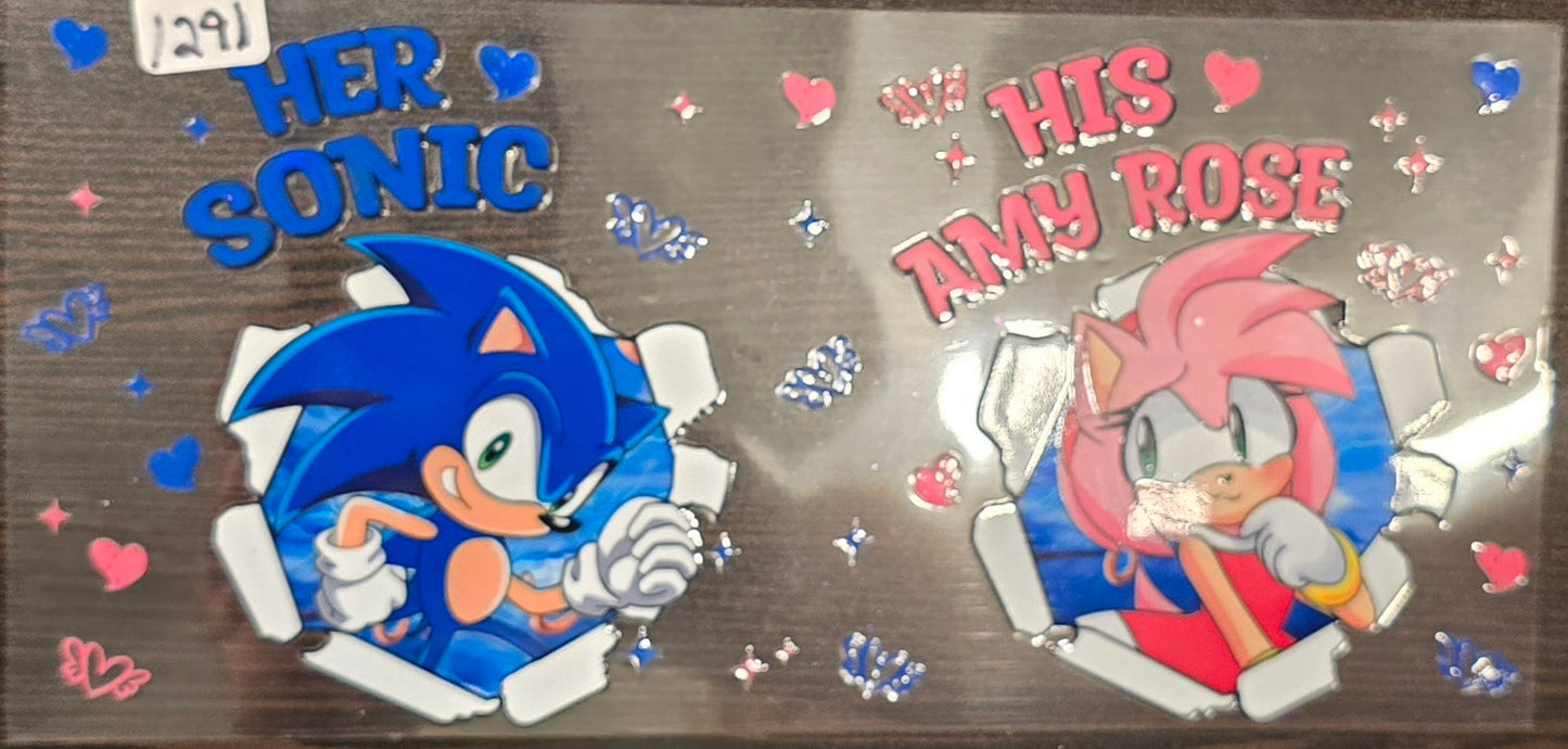 #1291 Sonic and Amy Rose