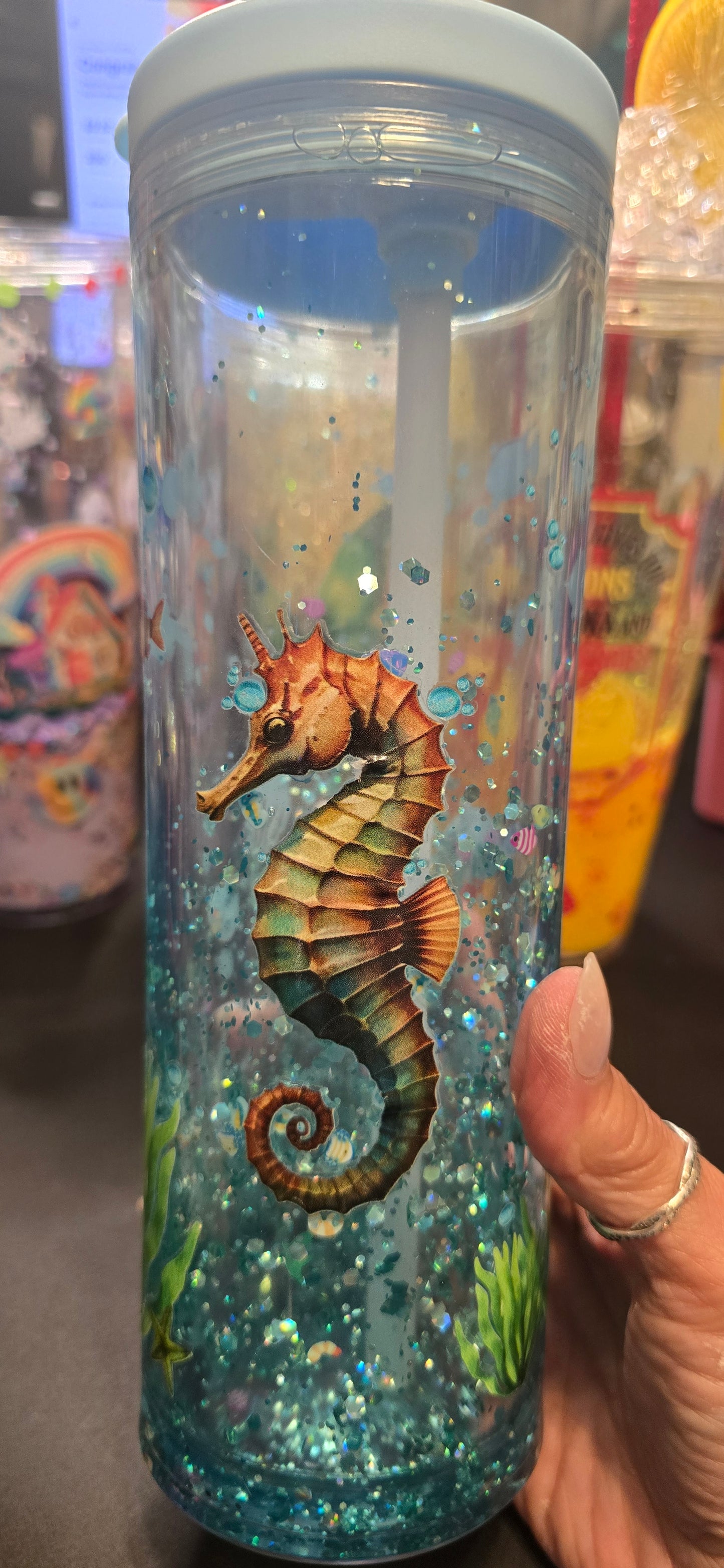 20 oz Seahorse tumbler