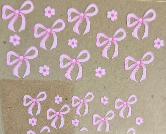 BOWS AND FLOWERS MINI WRAP