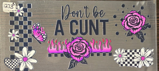 #1273 Don't be a Cunt