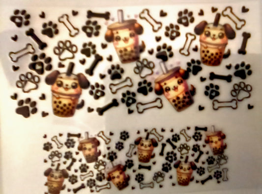 Boba Puppy Mini-Tumbler Wrap