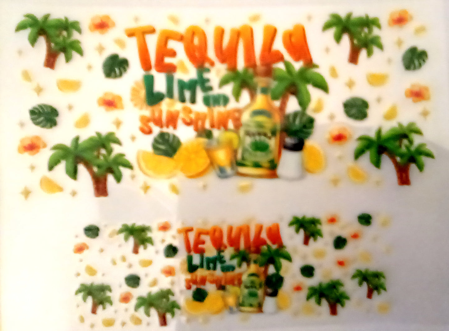 Tequila Lime and Sunshine Mini-Wrap