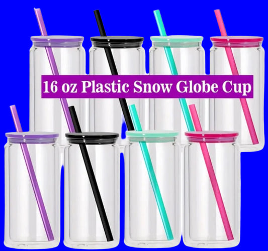 Light Pink-16 oz Acrylic Tumbler