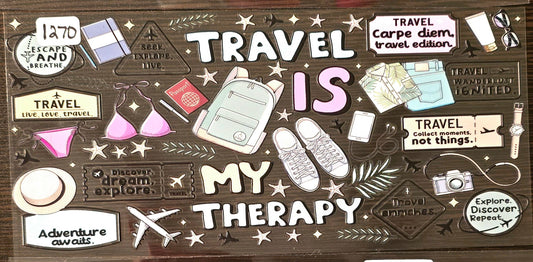 #1270 Travel is my therapy