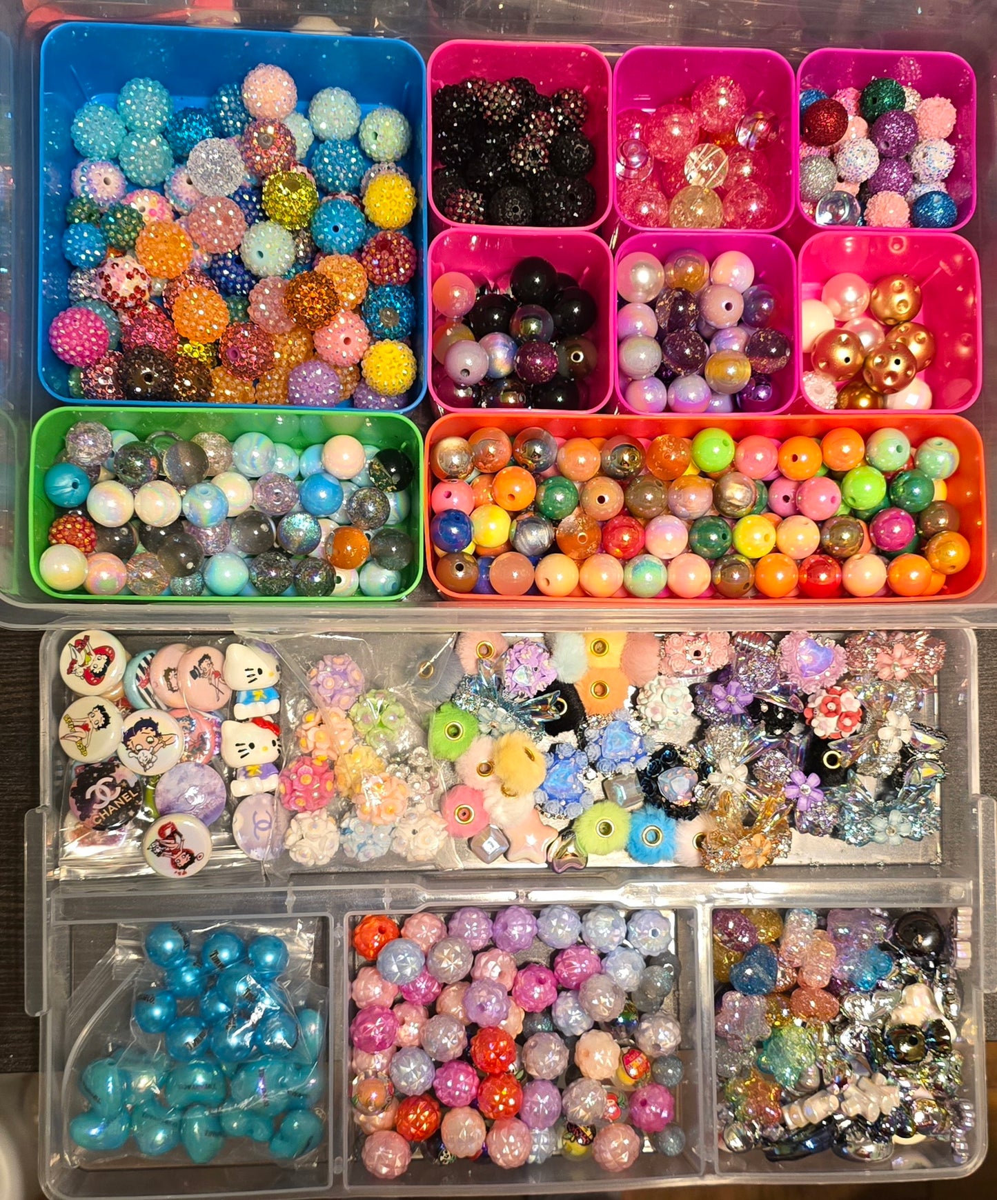 Flatbacks and Beads