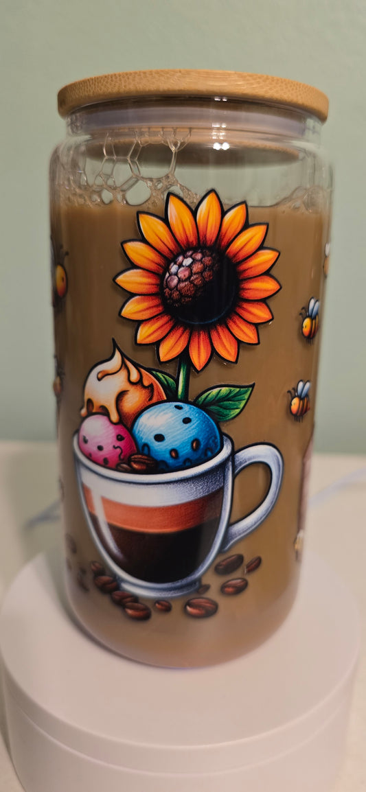 BOGO 50% OFF   Pre-made Coffee snow-globe