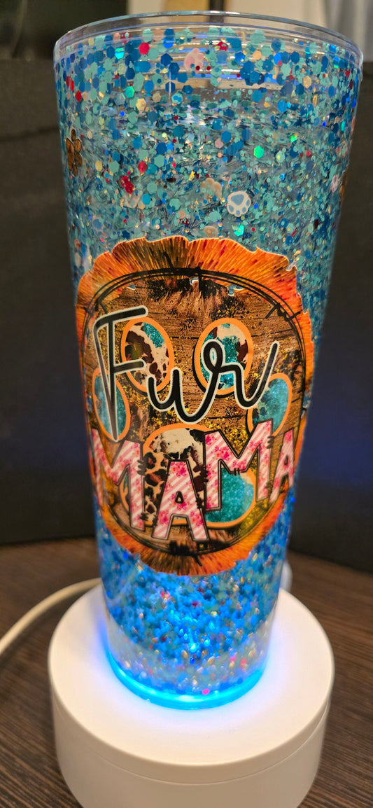24 oz Fur Mama Tumbler
